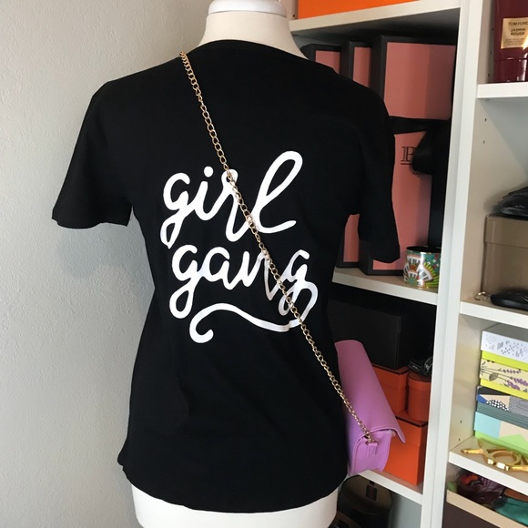 Girl Gang Graphic Tee T-Shirt Feminist Lady Boss Kamala Squad - Picture 4 of 5